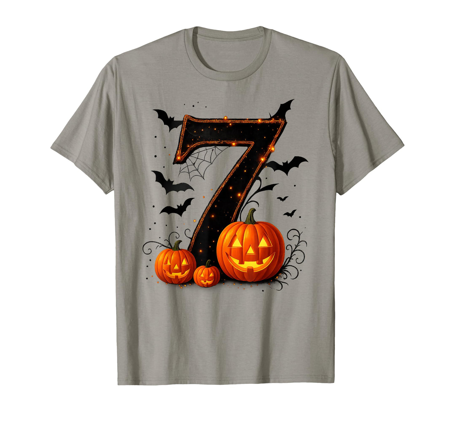 Fun Six Seven 6 7 Meme Design Couples Halloween T-Shirt