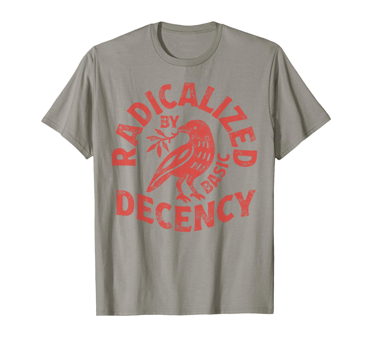 Radicalized by Basic Decency Resist Boho Floral Women T-Shirt