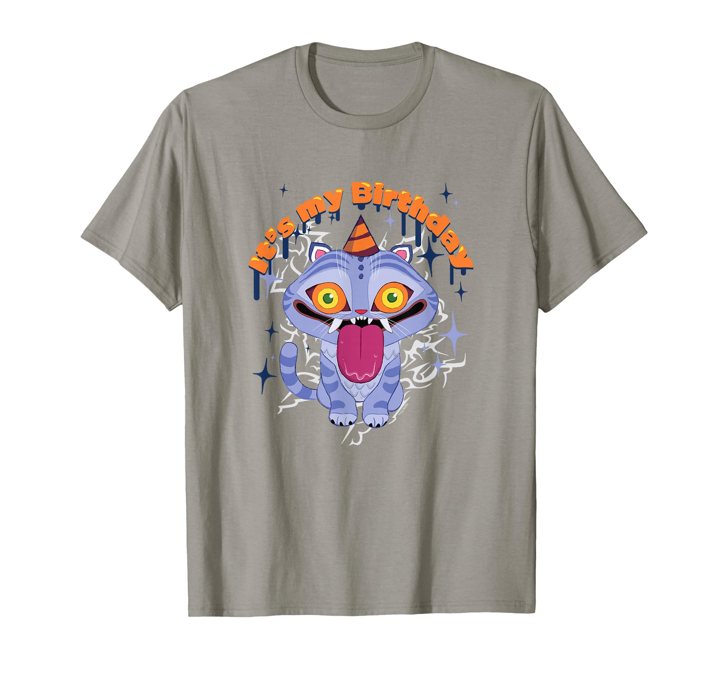 Kpop Demon Hunters Derpy Tiger Birthday Officially Licensed T-Shirt