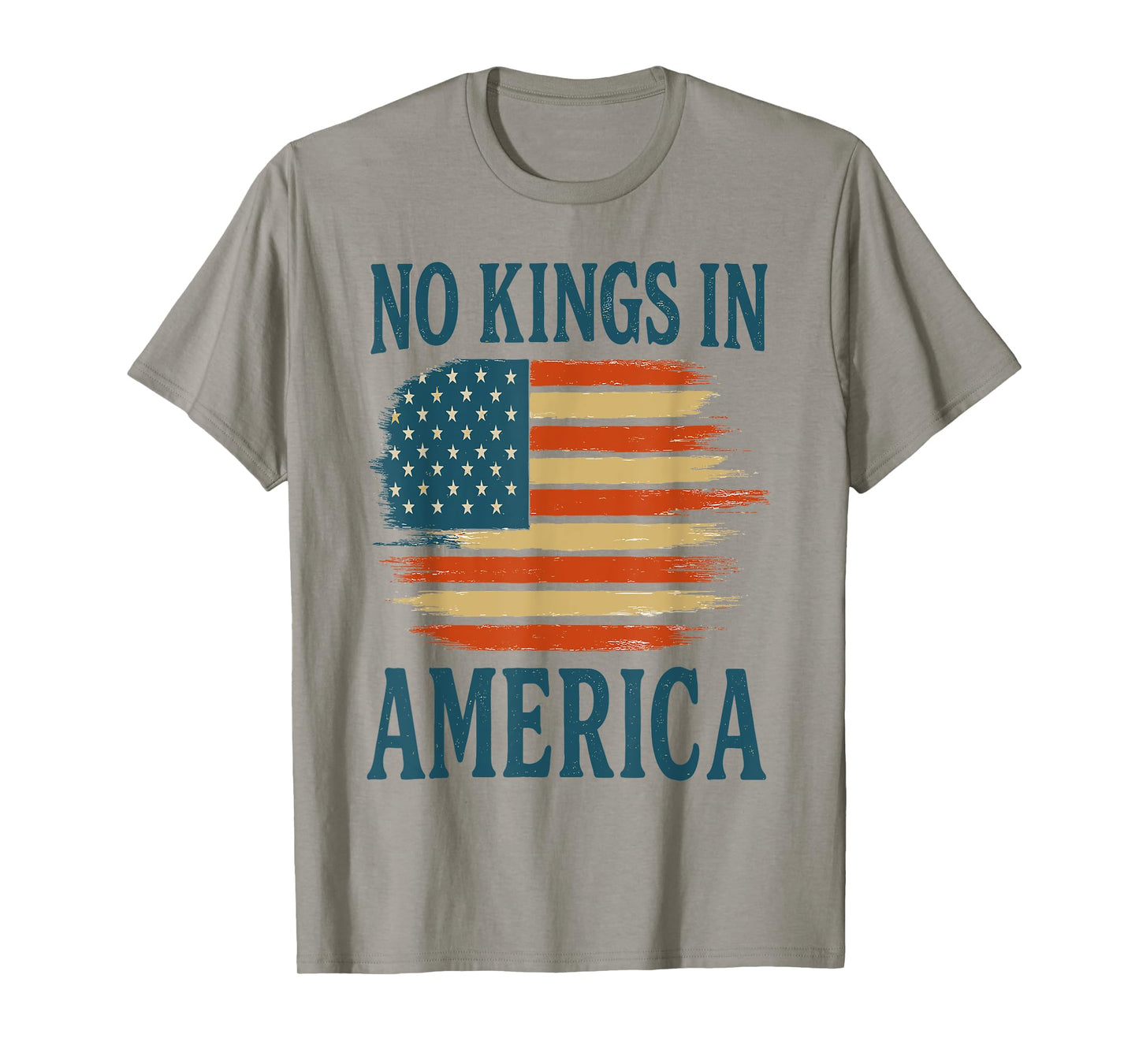 No Kings Vintage Patriotic Freedom Liberty Usa Liberty T-Shirt