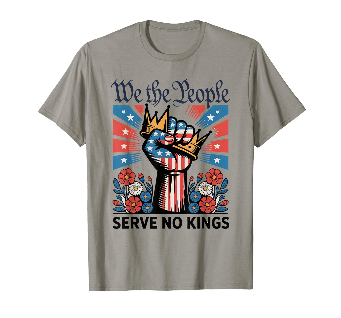 We The People Serve No Kings Democracy America Patriotic T-Shirt