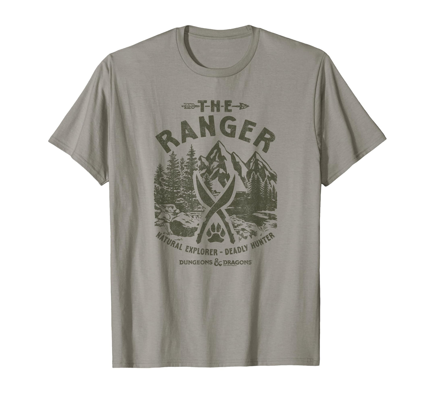 Dungeons & Dragons The Ranger Character Traits V2 T-Shirt