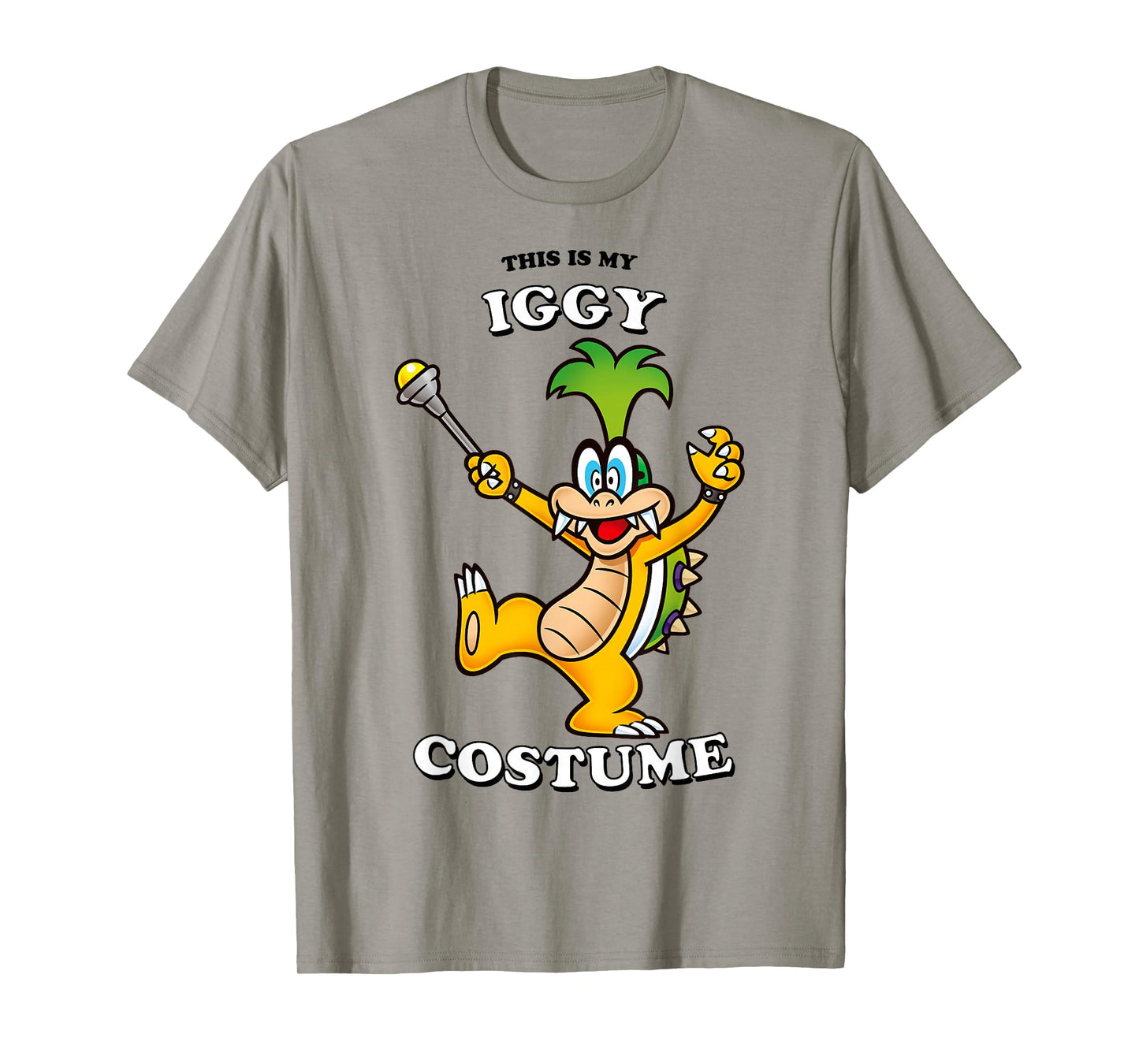 Super Mario Halloween This Is My Iggy Costume T-Shirt