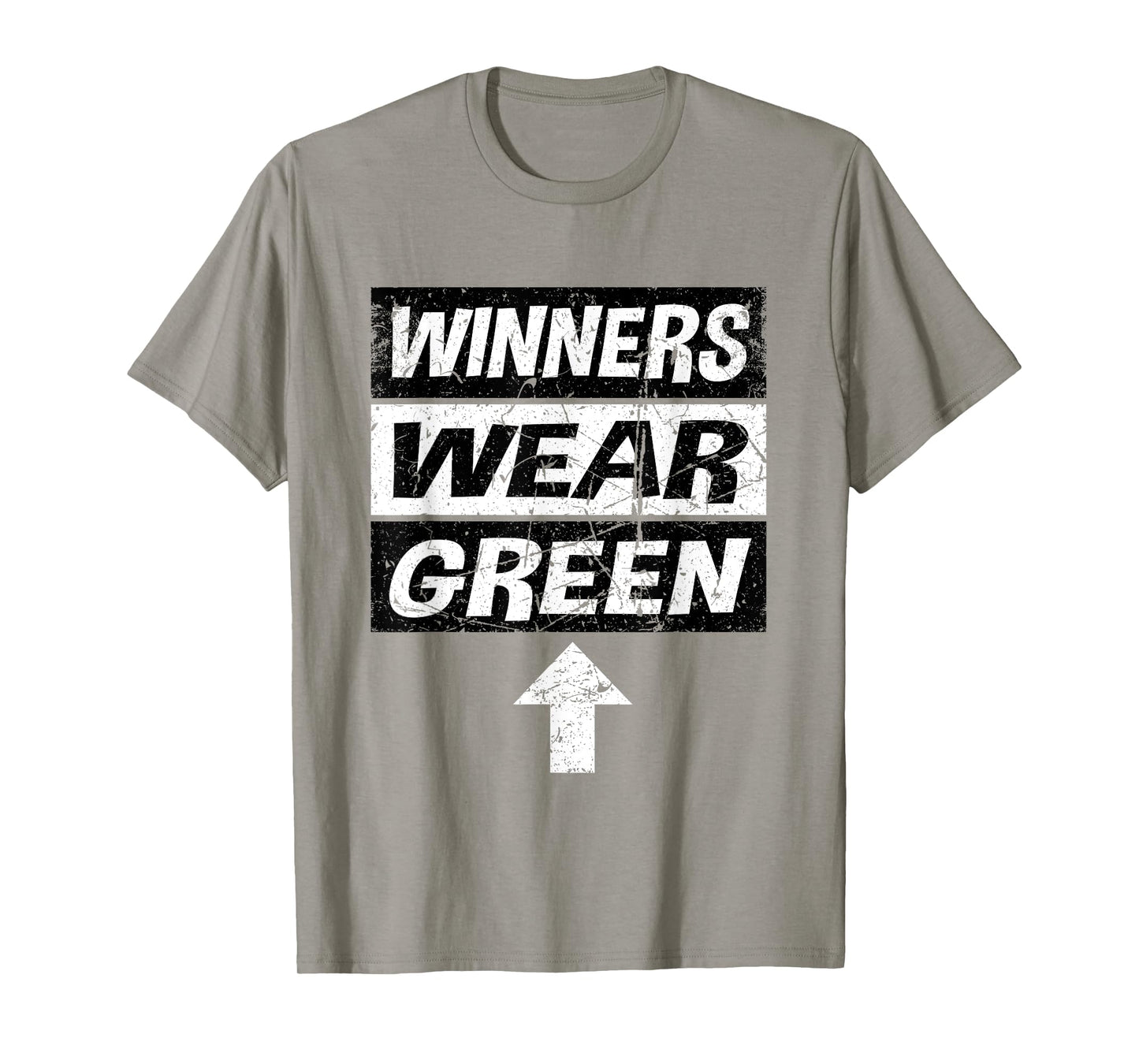 Retro Winners Wear Green Team Spirit Week Shirt Game T-Shirt