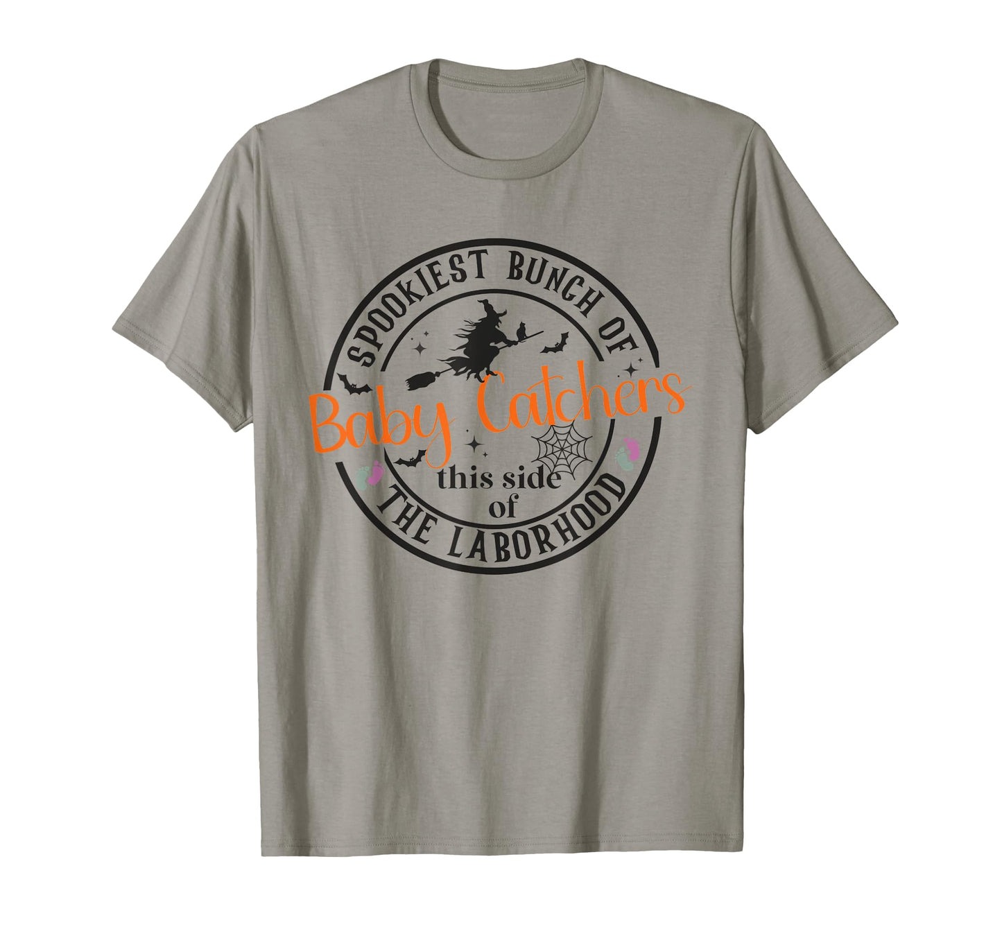 Labor and Delivery Nurse Halloween Witch Hospital Party T-Shirt