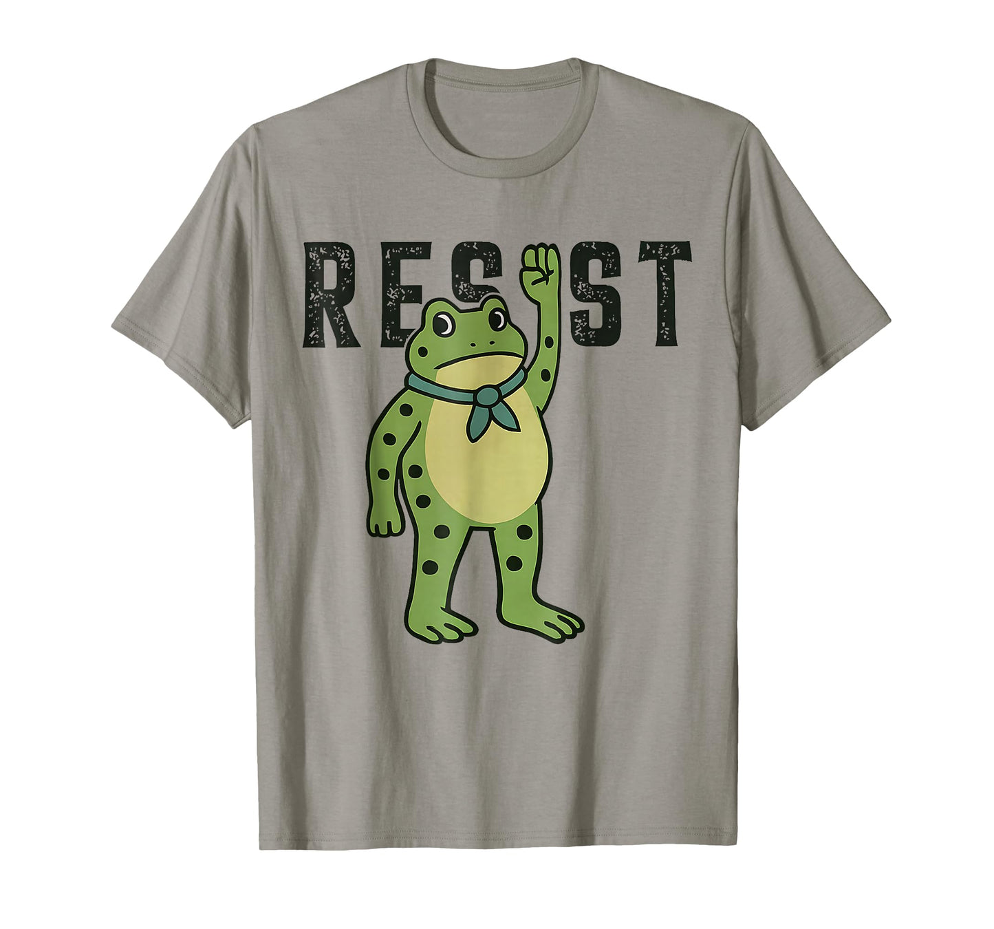 Retro Vintage Portland Frog Protest Funny Frog Resist 2025 T-Shirt