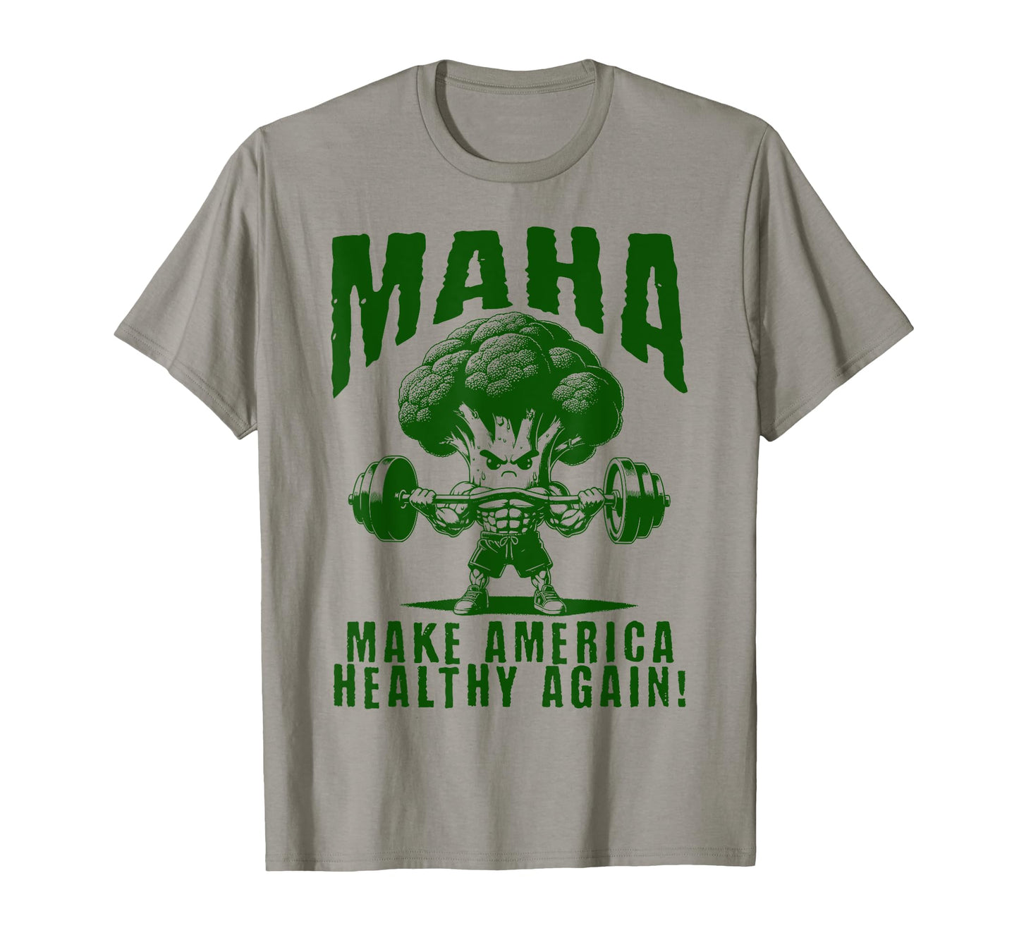 Make America Healthy Again MAHA Eat Vegetables Eat Meat Gym T-Shirt