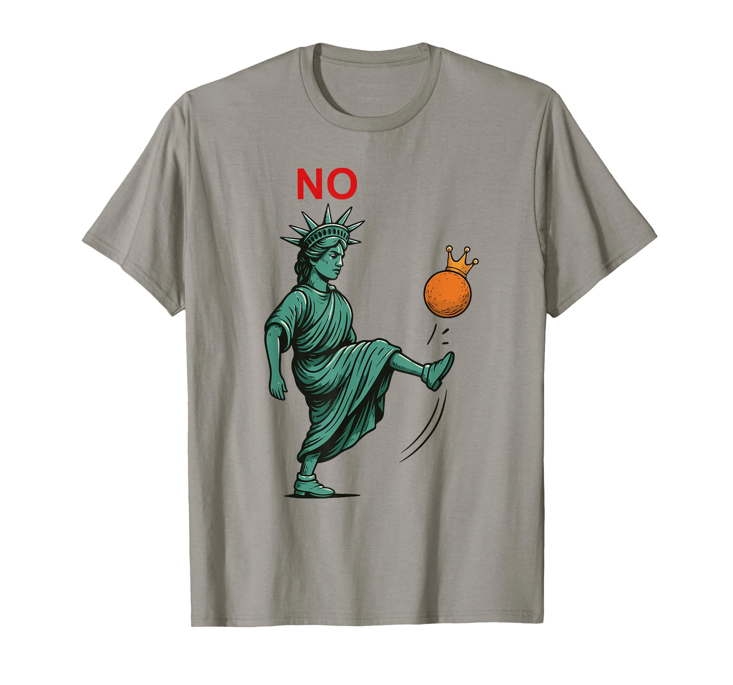 No Kings in America Statue of Liberty 1776 October 18 T-Shirt