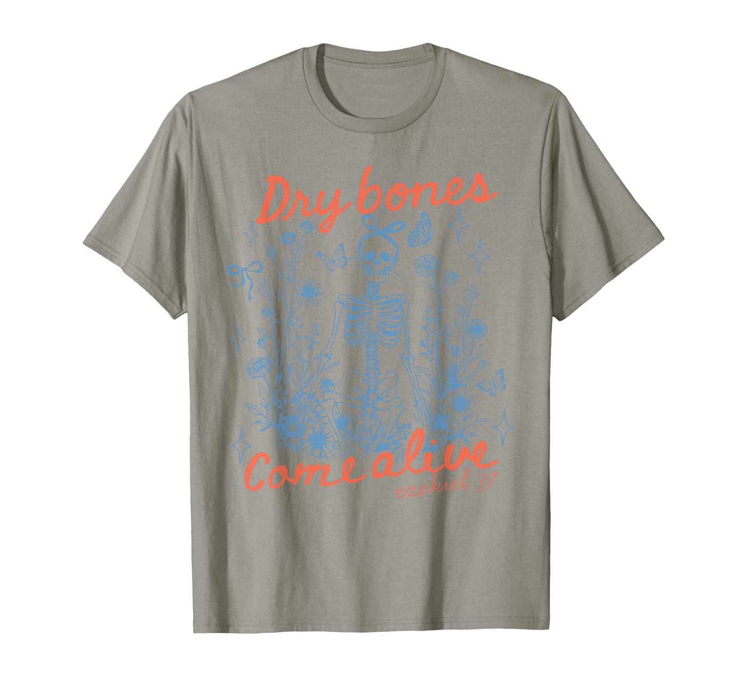 Dry Bones Come Alive Christian Funny Skeleton Halloween T-Shirt