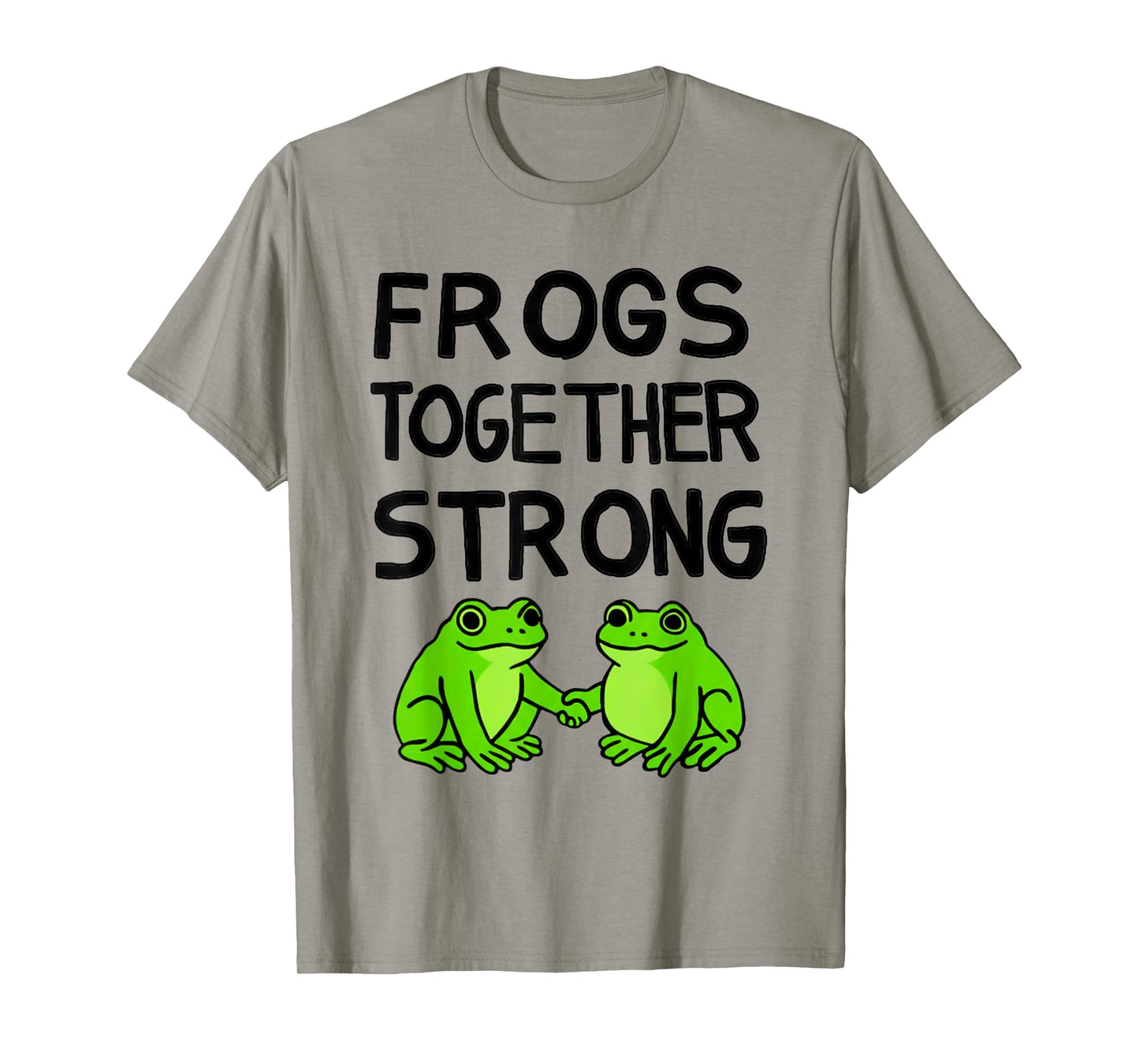 Portland Frog Protest - Frogs Stronger Together T-Shirt