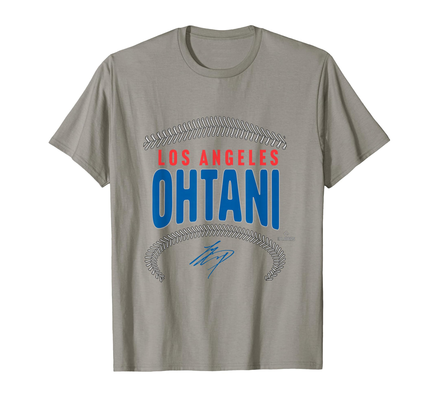 Shohei Ohtani Los Angeles Name & Number (Front & Back) MLBPA T-Shirt