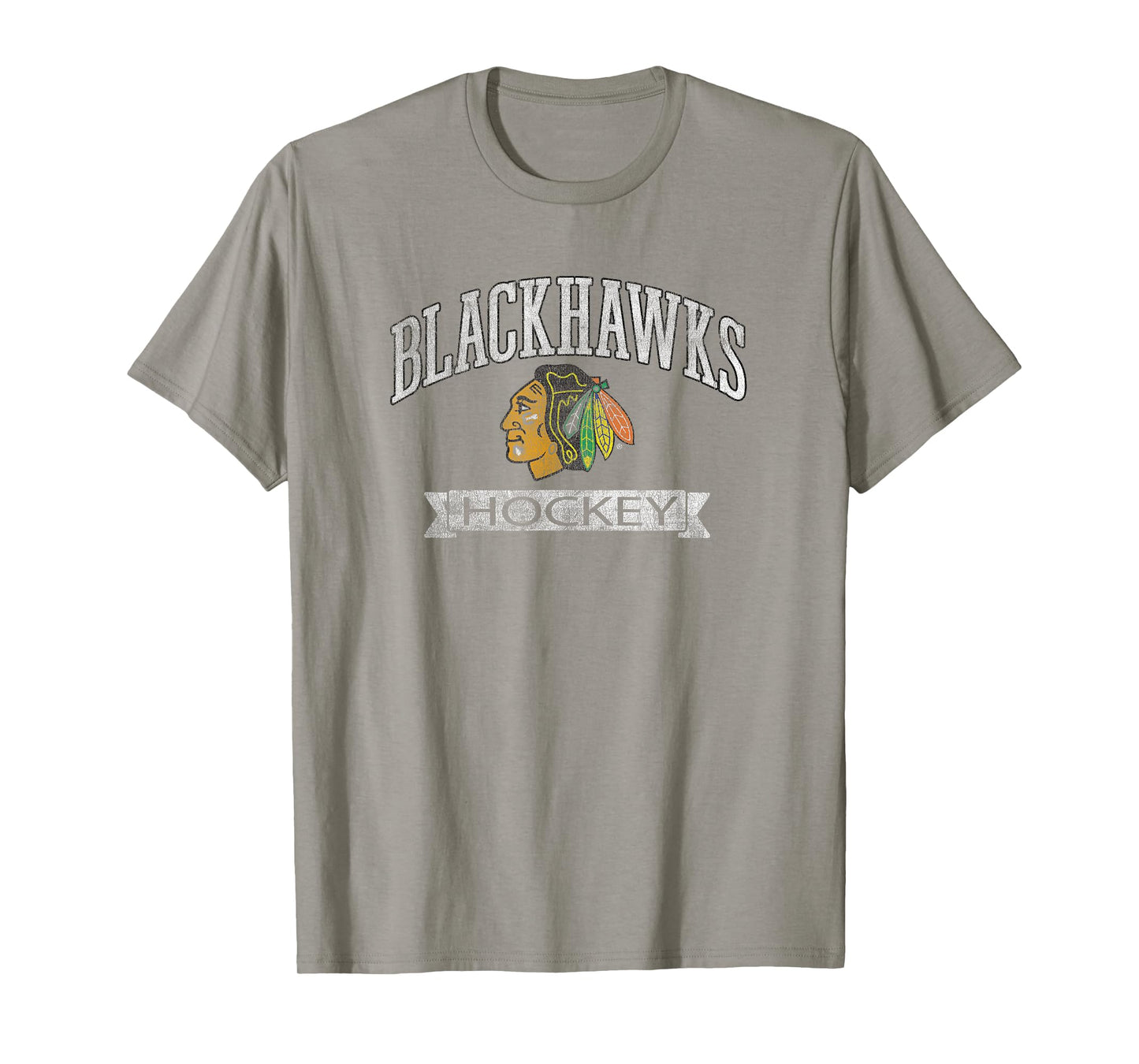 Chicago Blackhawks Vintage Hockey Red Officially Licensed T-Shirt