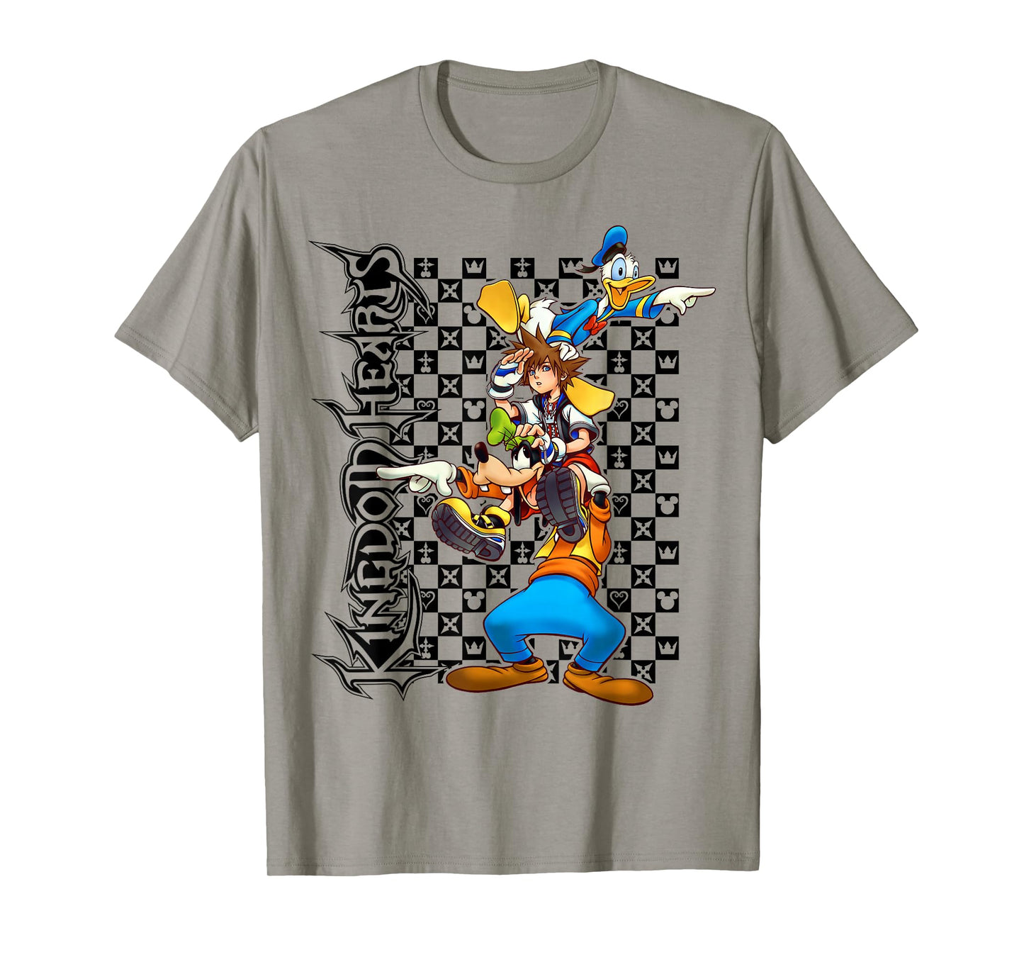 Kingdom Hearts - Check Group T-Shirt