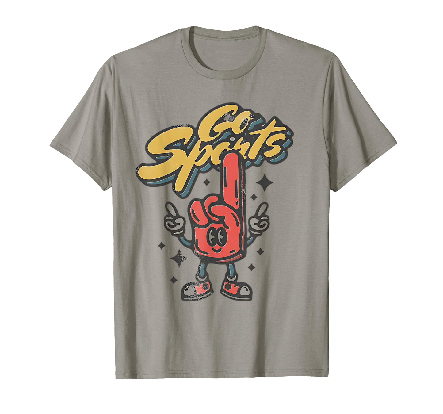 Go sport mascot retro y2k vintage sport spirit T-Shirt