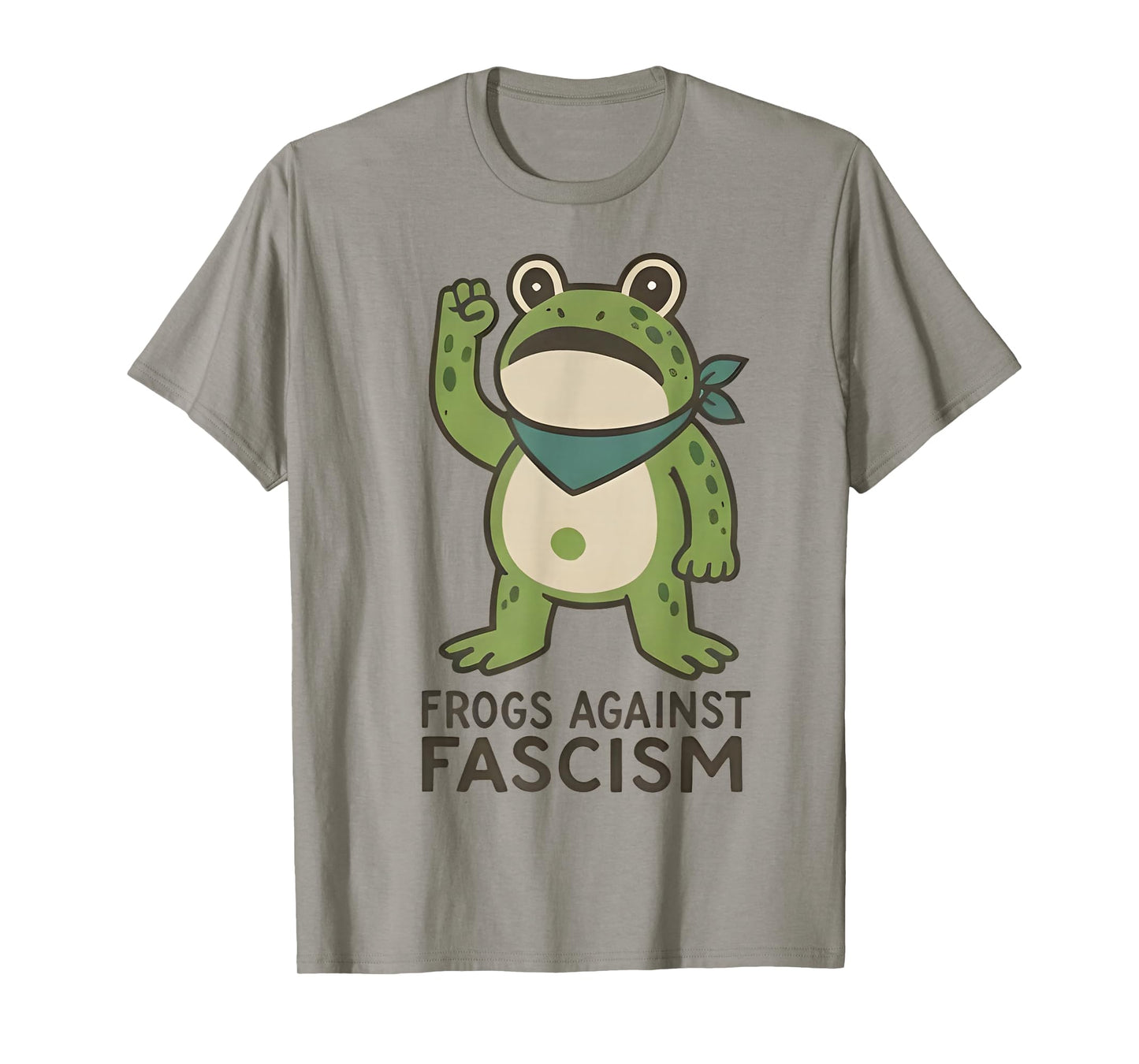 Frogs Against Fascism - Portland Frog Protest T-Shirt