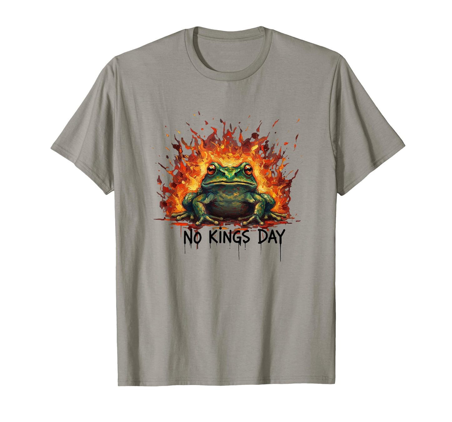 No Kings Day Portland Shirt Frog Protest T-Shirt