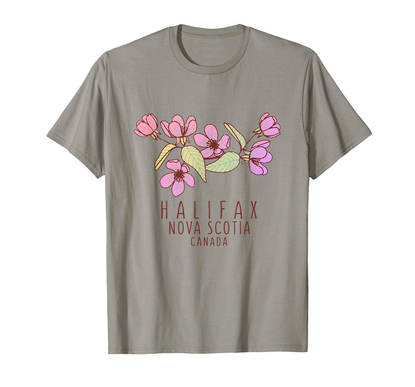 Halifax Nova Scotia Canada Wildflowers T-Shirt