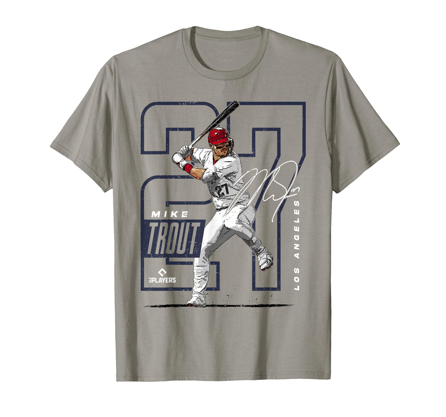 Mike Trout | Los Angeles Baseball MLB Players | MLBTRO4004 T-Shirt