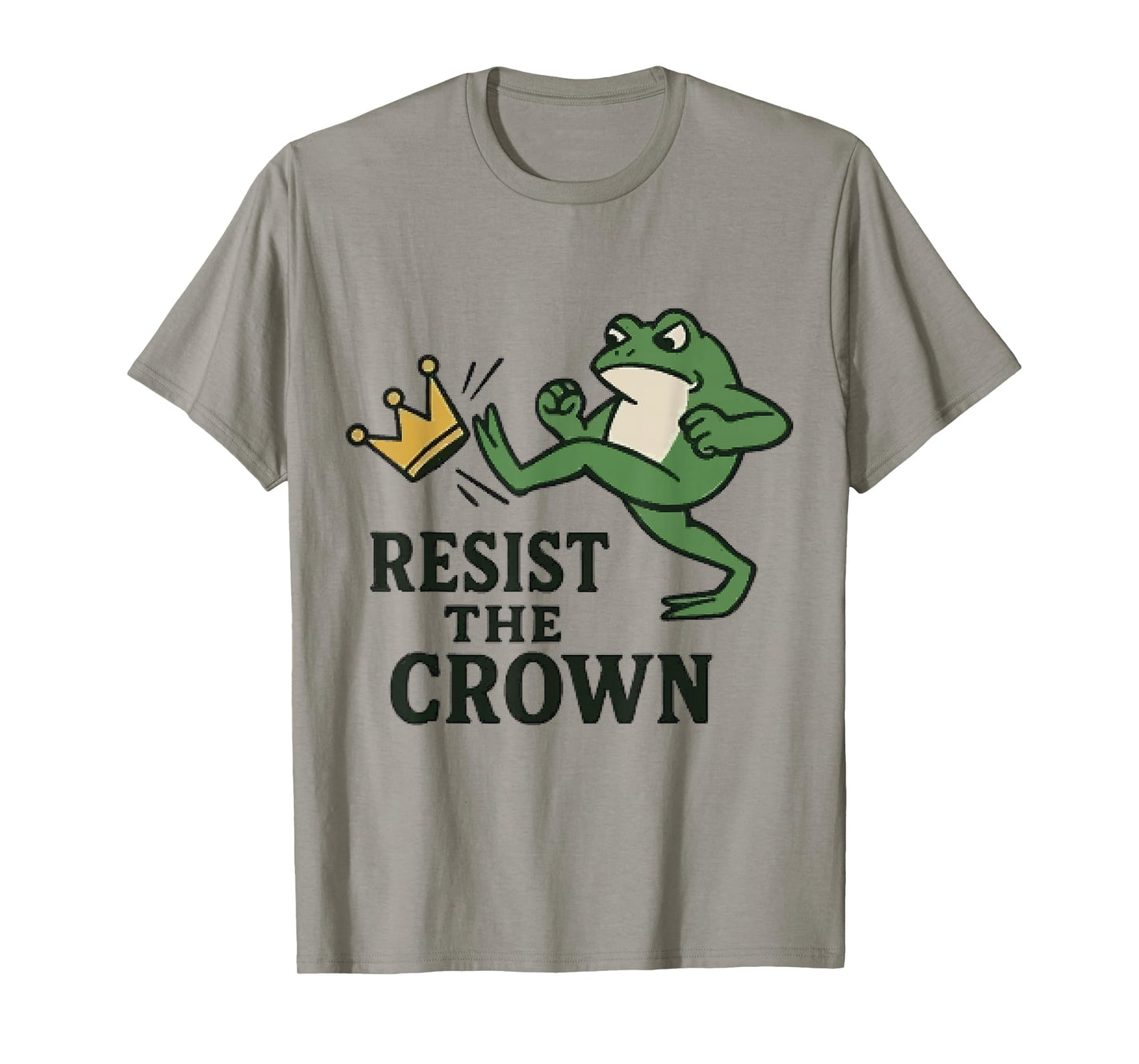 Funny Resist The Crown No Kings Graphic No Kings Revolution T-Shirt
