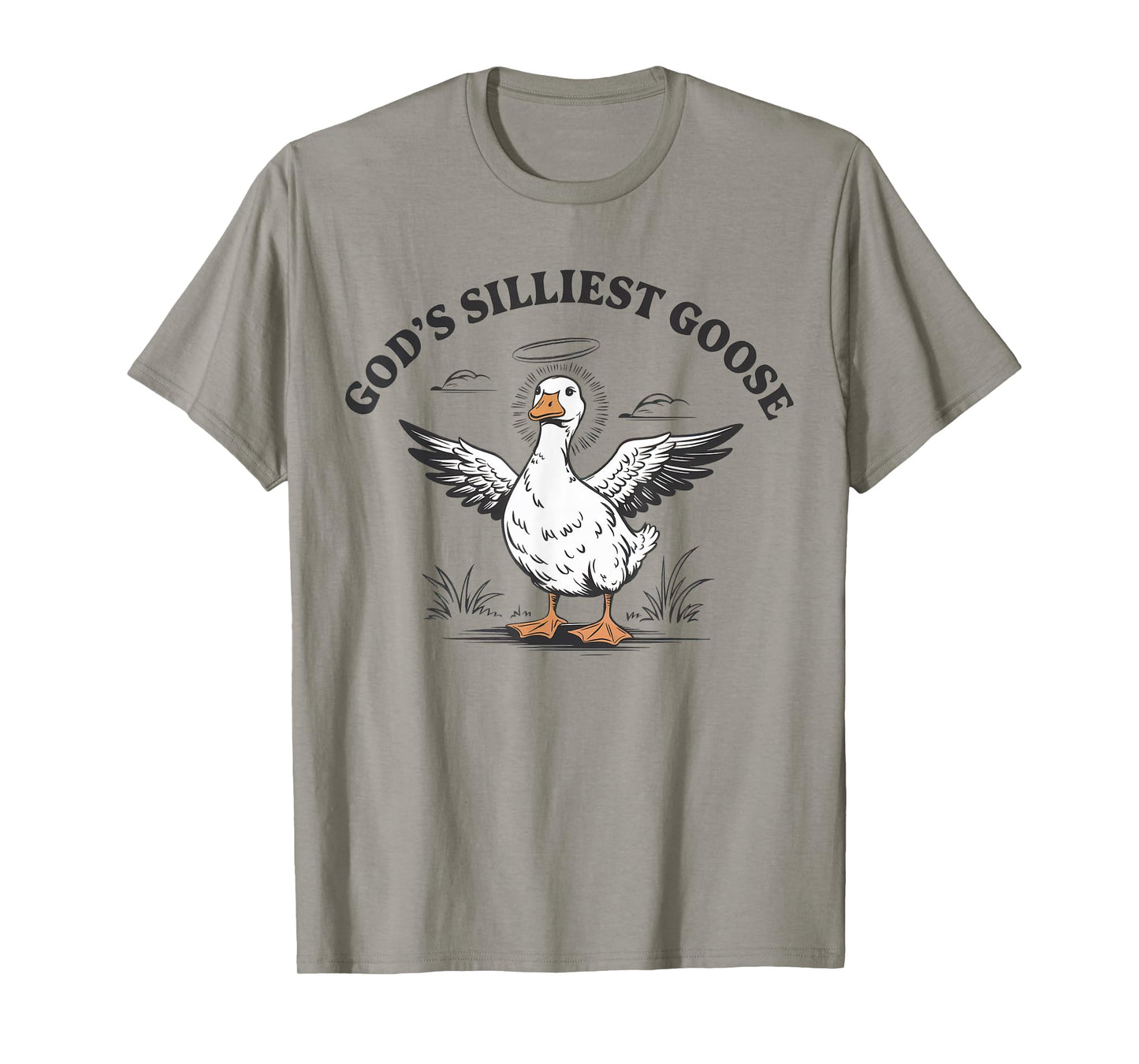 God Silliest Goose Joke Funny Saying Silly Pun Humor Vintage T-Shirt