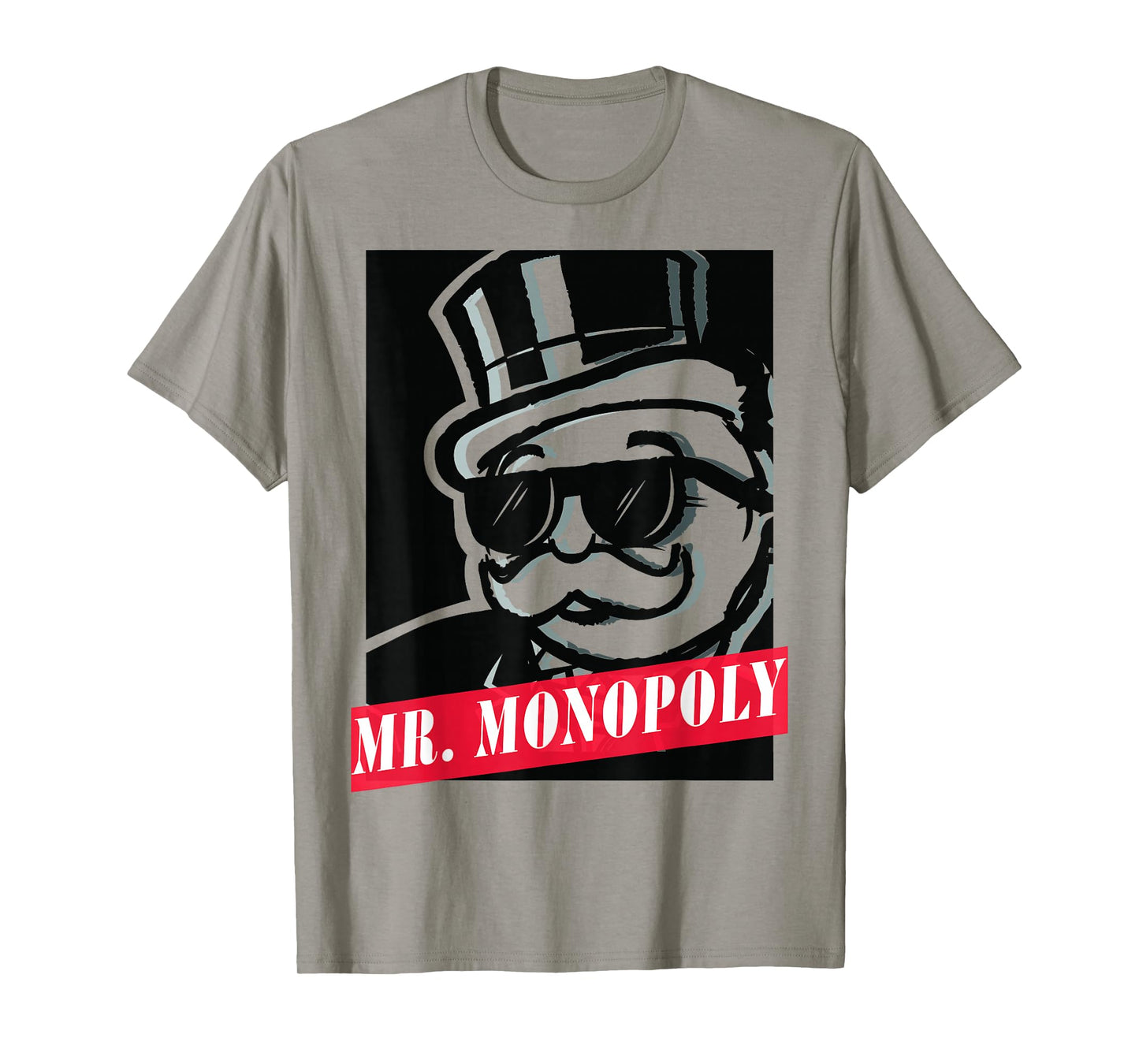 Monopoly Rich Uncle Pennybags Graphic Logo Poster T-Shirt
