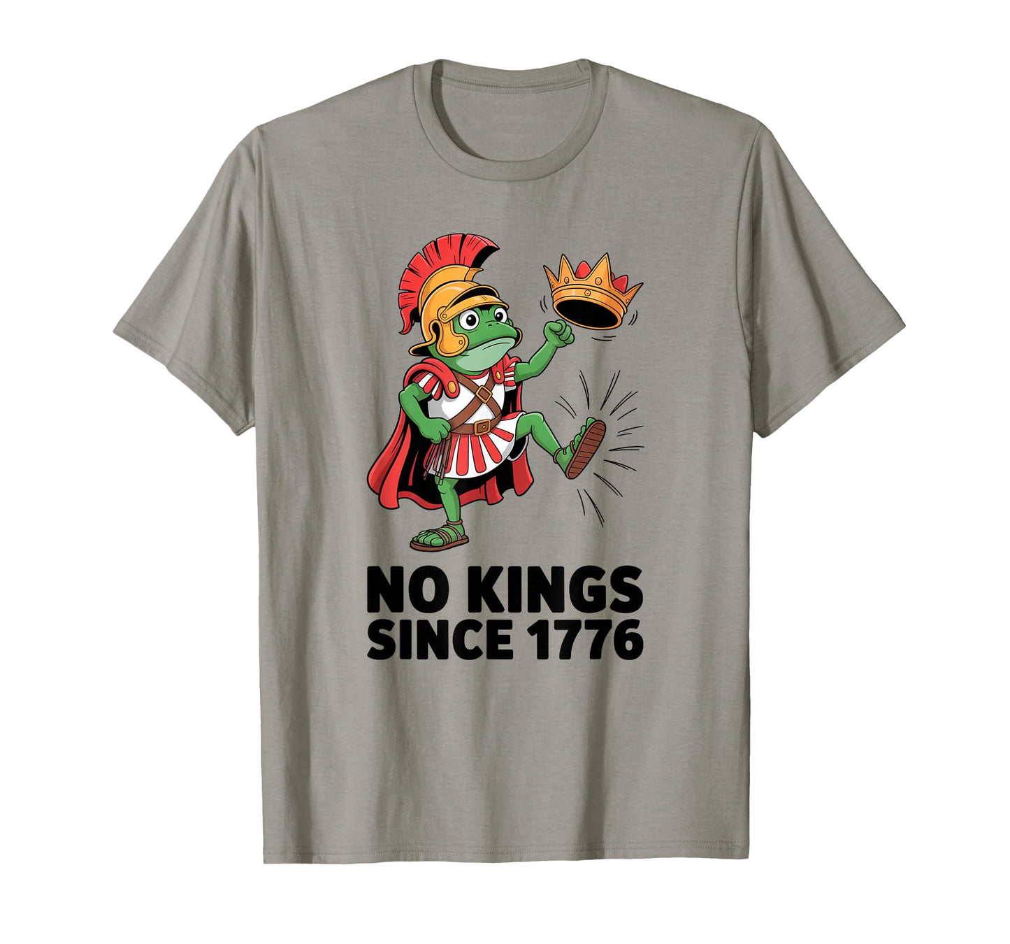 No Kings Shirt No Kings in America Political Frog Men Women T-Shirt