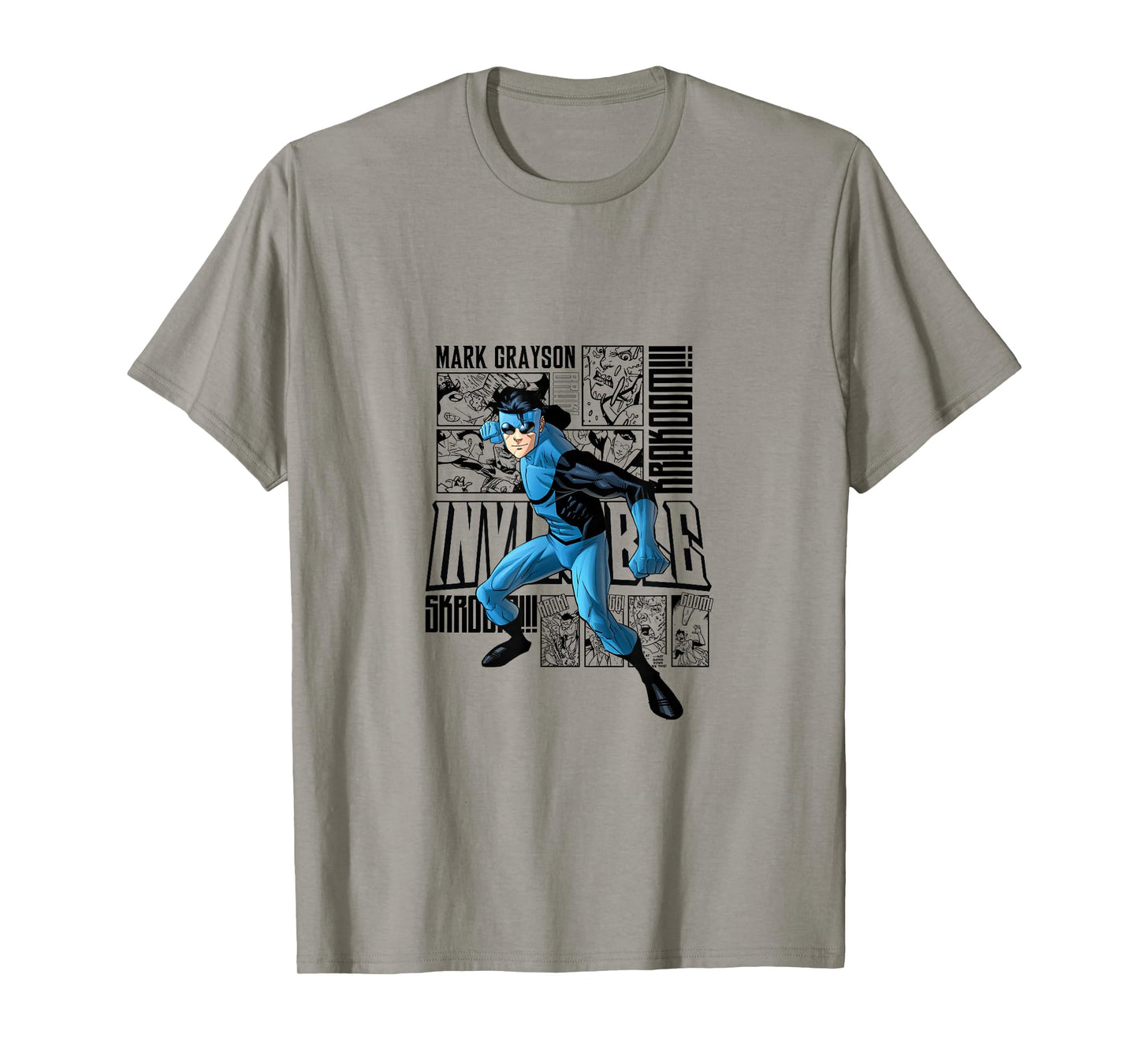 Invincible Blue Suit Collage T-Shirt