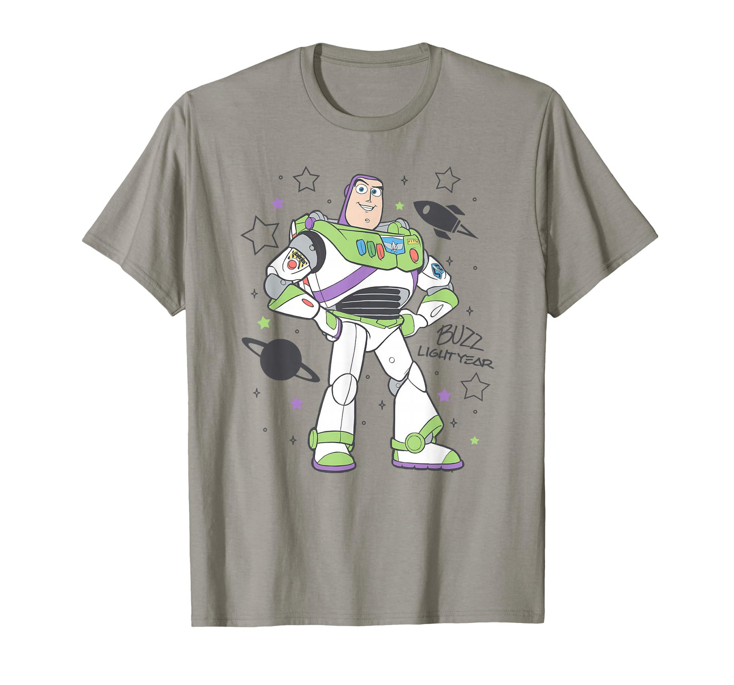 Disney Pixar Toy Story Buzz Lightyear's Signature Portrait T-Shirt