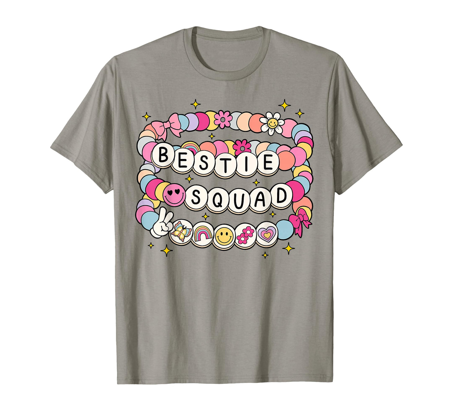 Bestie Squad Bracelets Best Friends Matching Girls T-Shirt