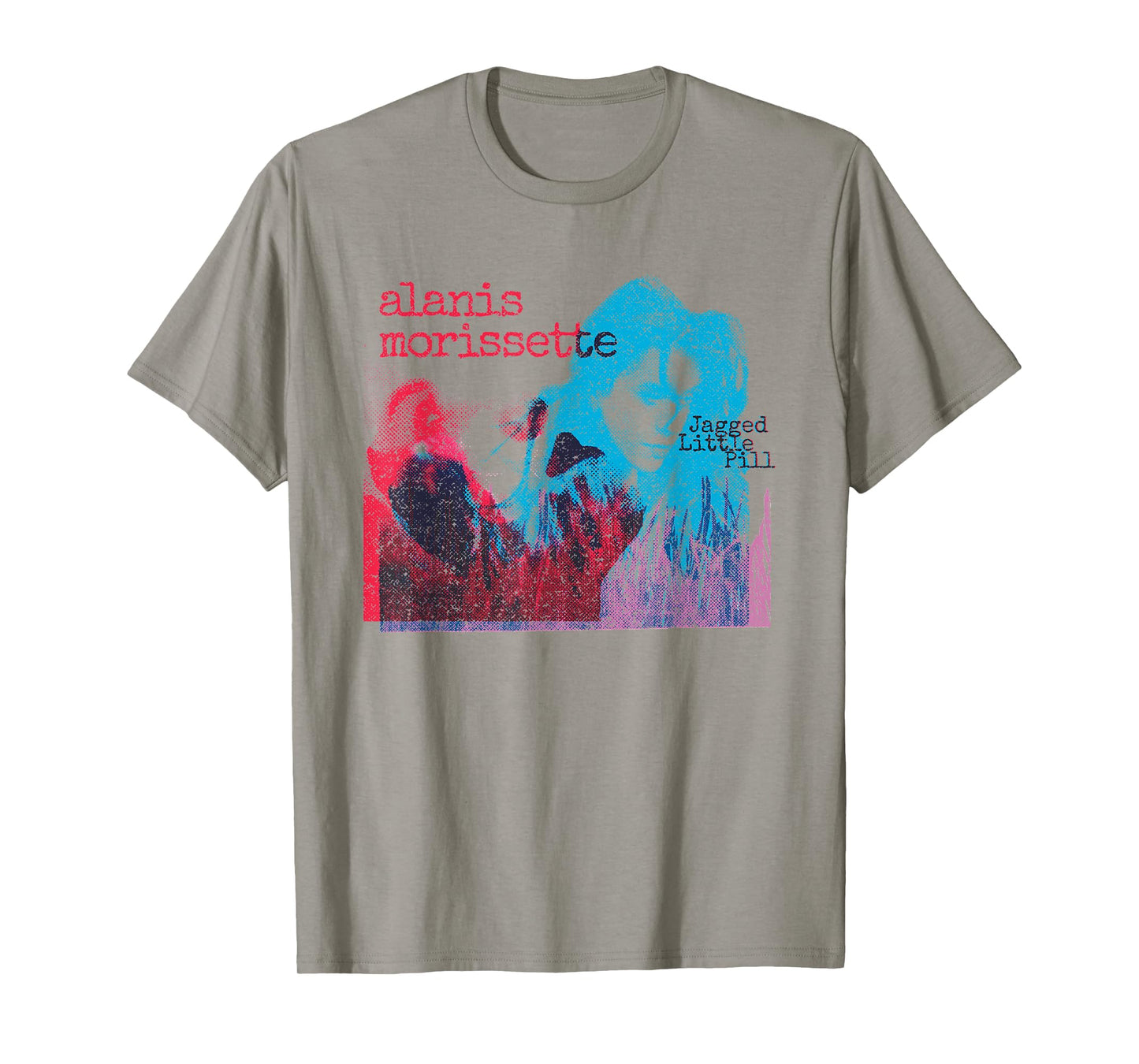 Alanis Morissette - Jagged Little Pill Halftone T-Shirt