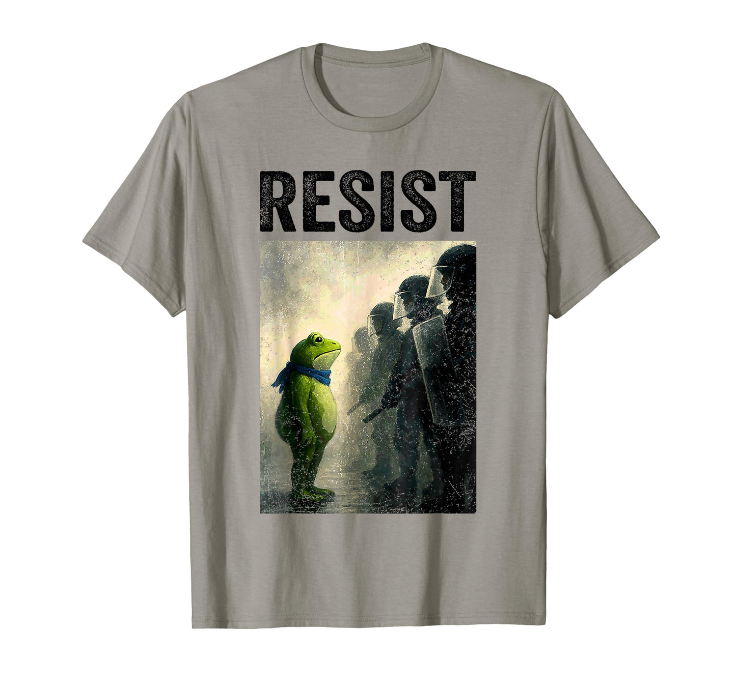 Resist Frog Portland Frog Protest T-Shirt