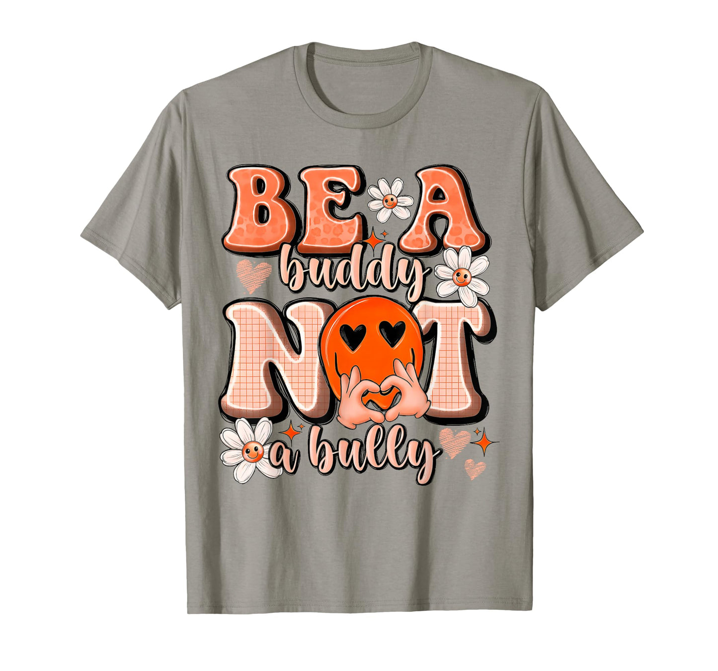 Be A Buddy Not A Bully Unity Day Anti Bullying Orange Kids T-Shirt