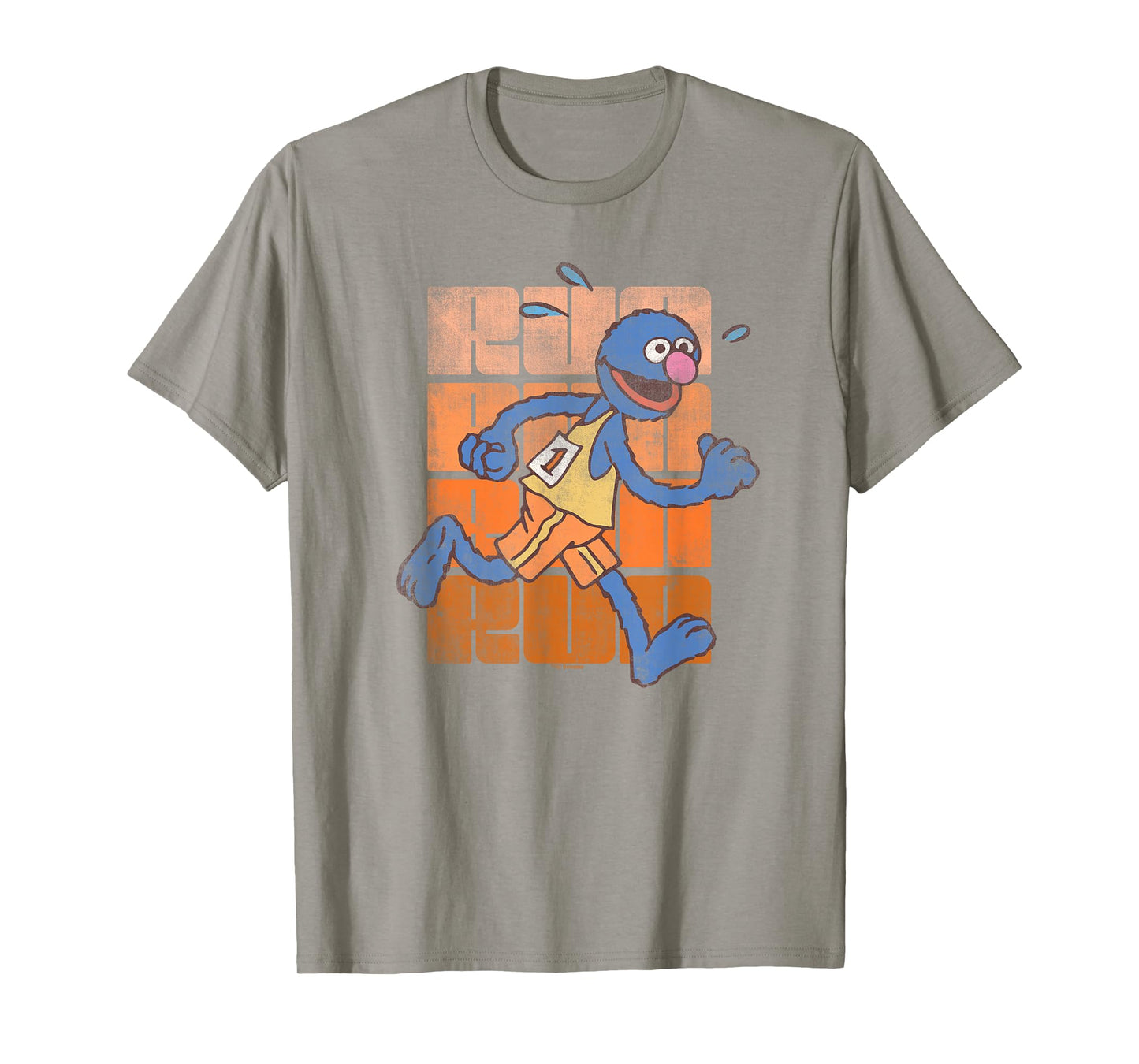 Sesame Street Run Run Grover T-Shirt