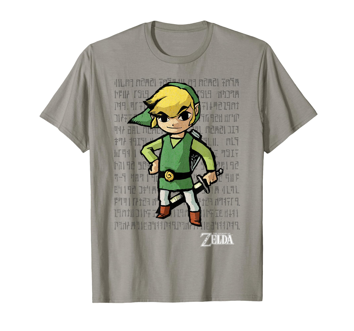 The Legend of Zelda Link Hyrulian Hero Overlay Nintendo T-Shirt