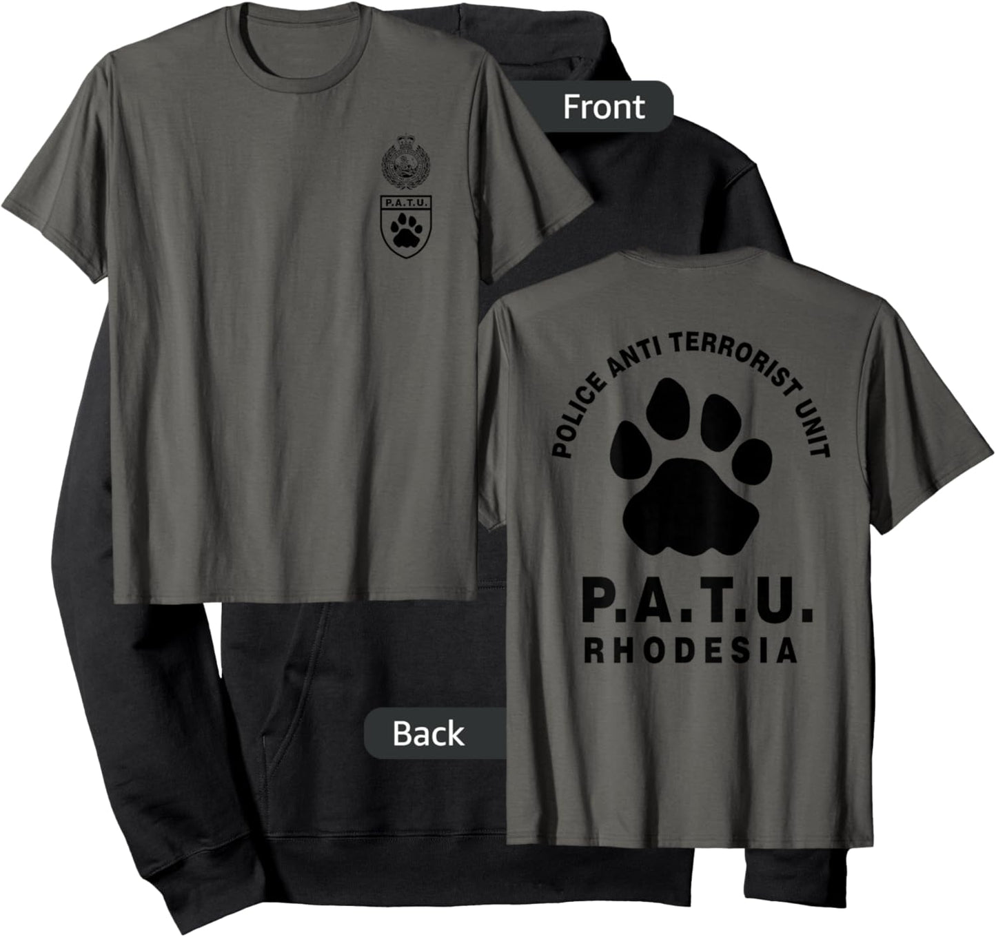 BSAP Police PATU Police Anti-Terrorist Unit Hoodie - Hoodie | Black