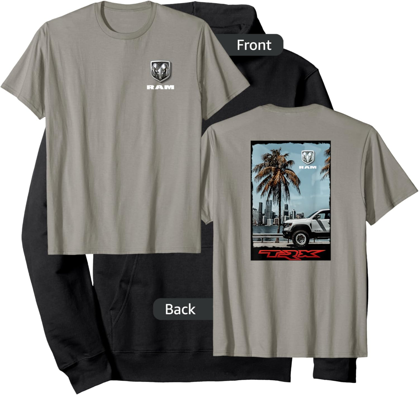 RAM Trucks TRX Palm Hoodie - Hoodie | Black