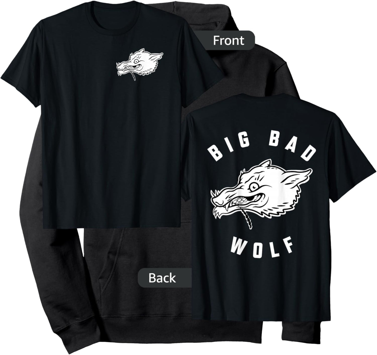 Bad Wolf Hoodie - Hoodie | Black
