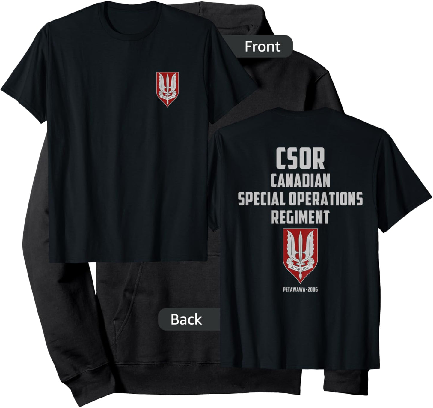 Canadian Special Force Regiment Canadian Armed Forces Hoodie - Hoodie | Black