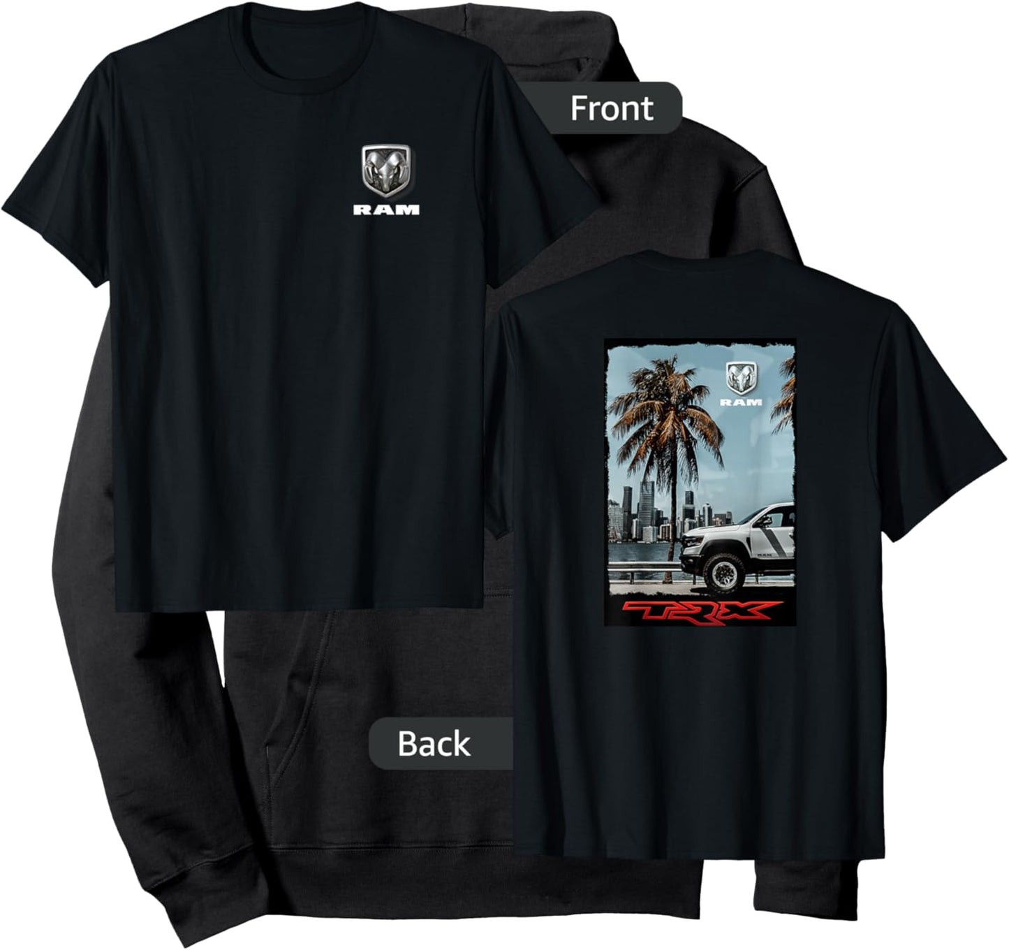 RAM Trucks TRX Palm Hoodie - Hoodie | Black