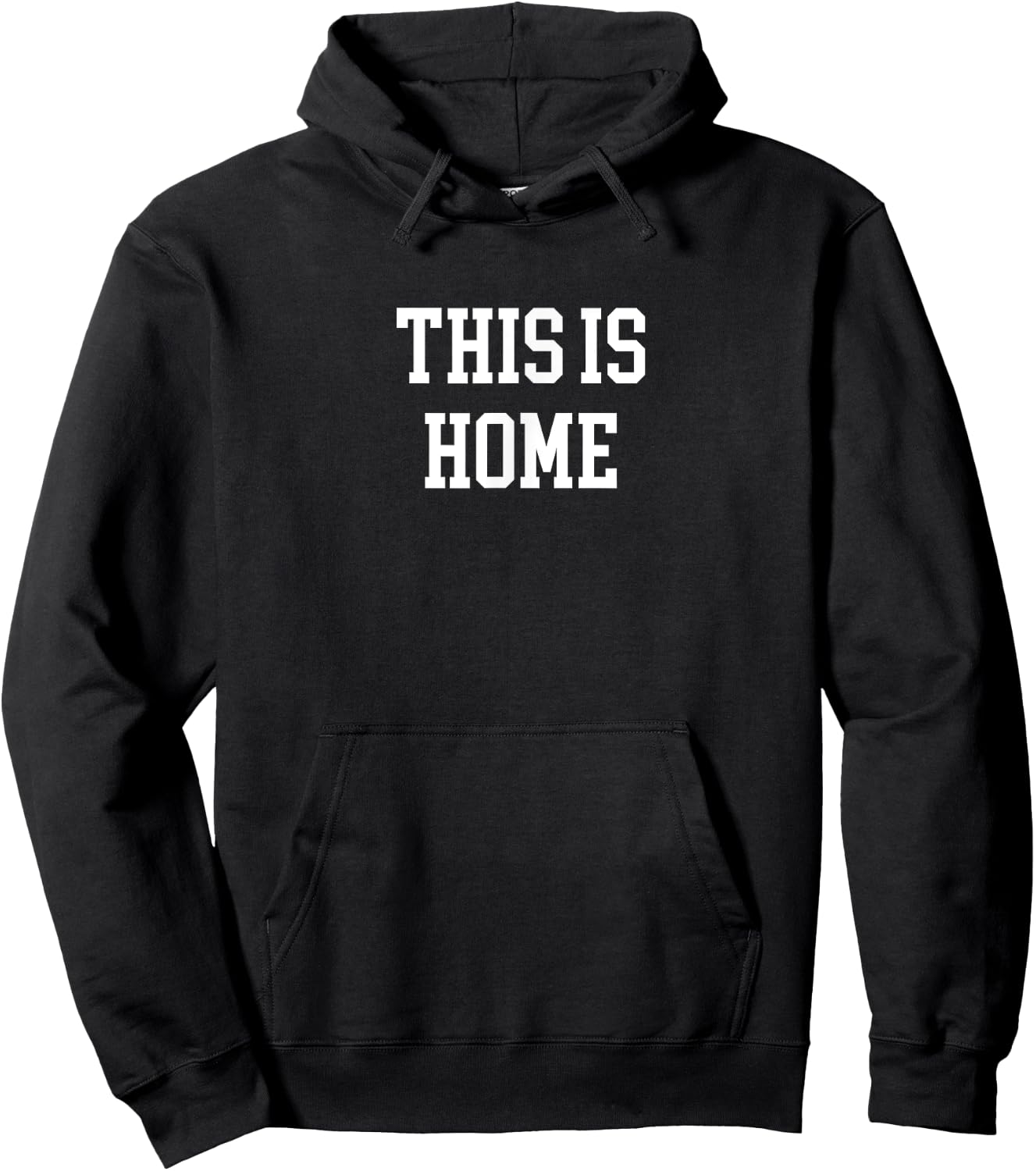 This Is Home, Blacksburg VA VT Shirt Hoodie - Hoodie | Black