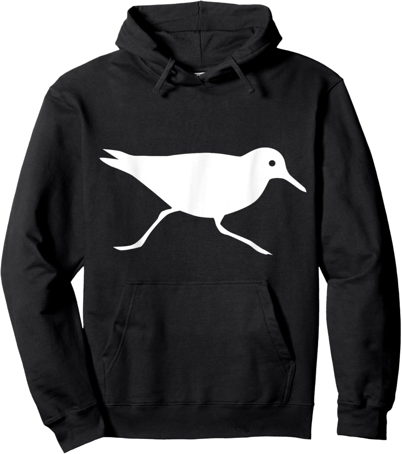 Sandpiper Bird I Aesthetic Sandpiper Bird Hoodie - Hoodie | Black