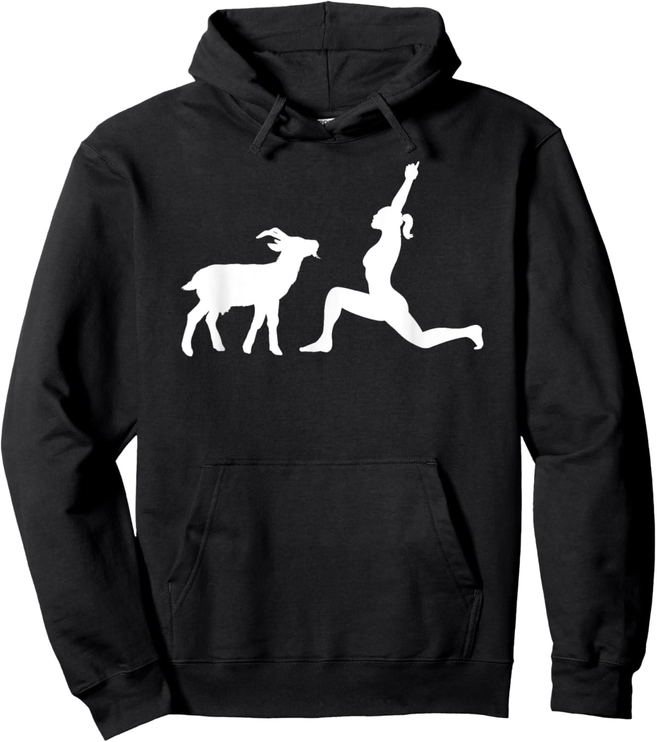 Goat Yoga Hoodie - Hoodie | Black