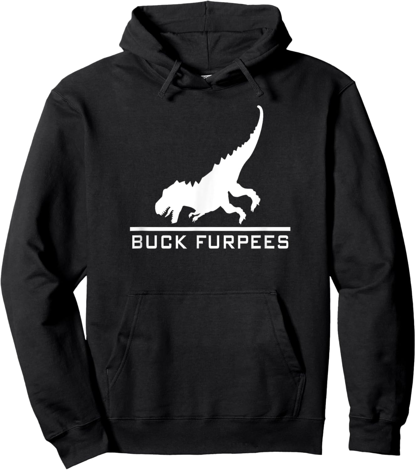 Buck Furpees Dinosaur - Funny Burpees Gym Workout Fitness Hoodie - Hoodie | Black