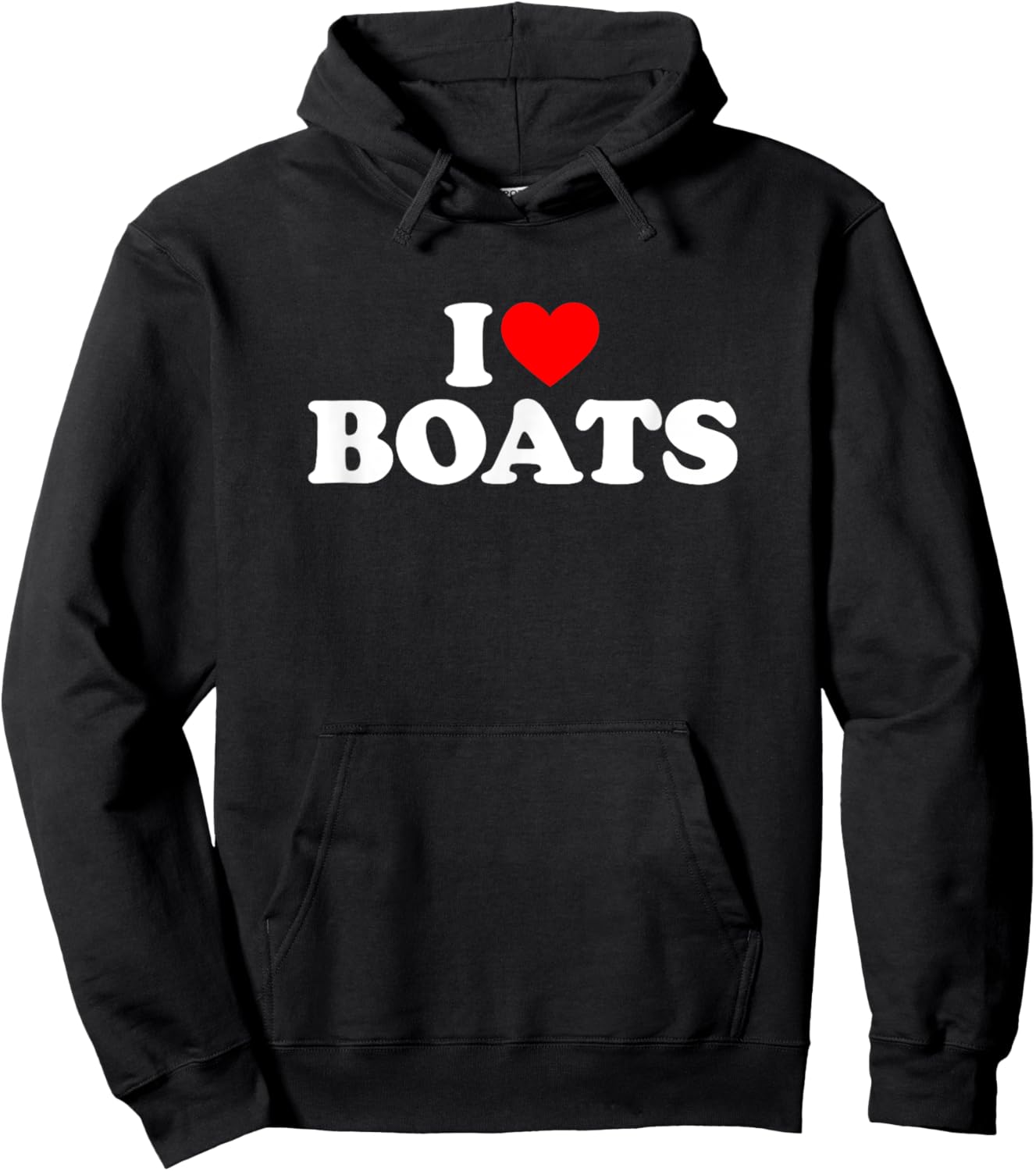 I Love Boats I Heart Boats Shirt I Love Boats Hoodie - Hoodie | Black