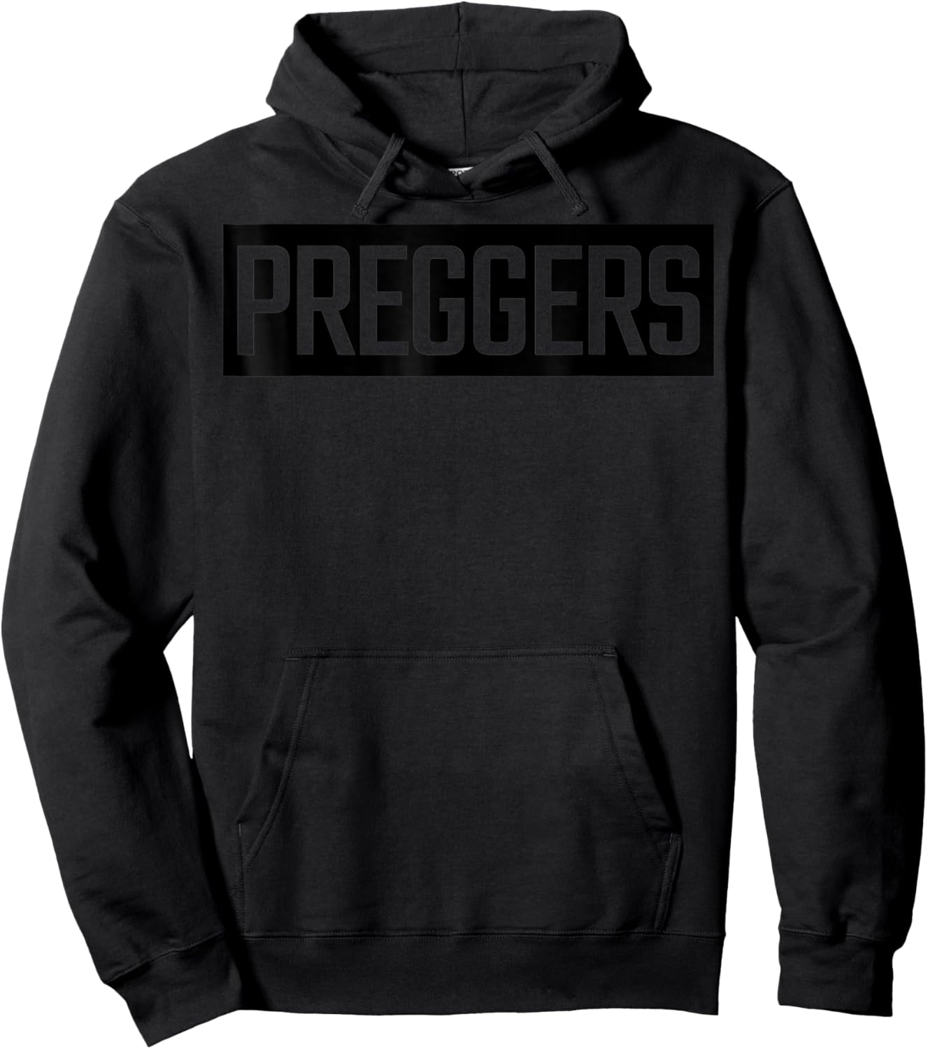 Preggers Hoodie - Hoodie | Black