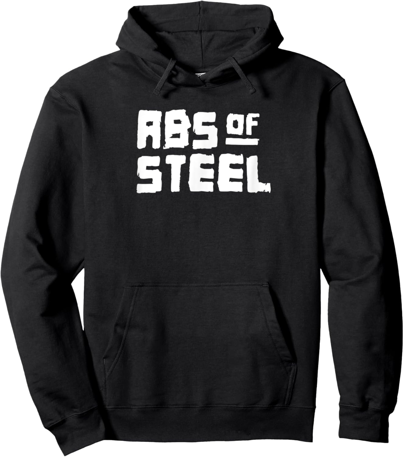 ABS OF STEEL Gym Fitness Workout Bodybuilding Motivate G479 Hoodie - Hoodie | Black