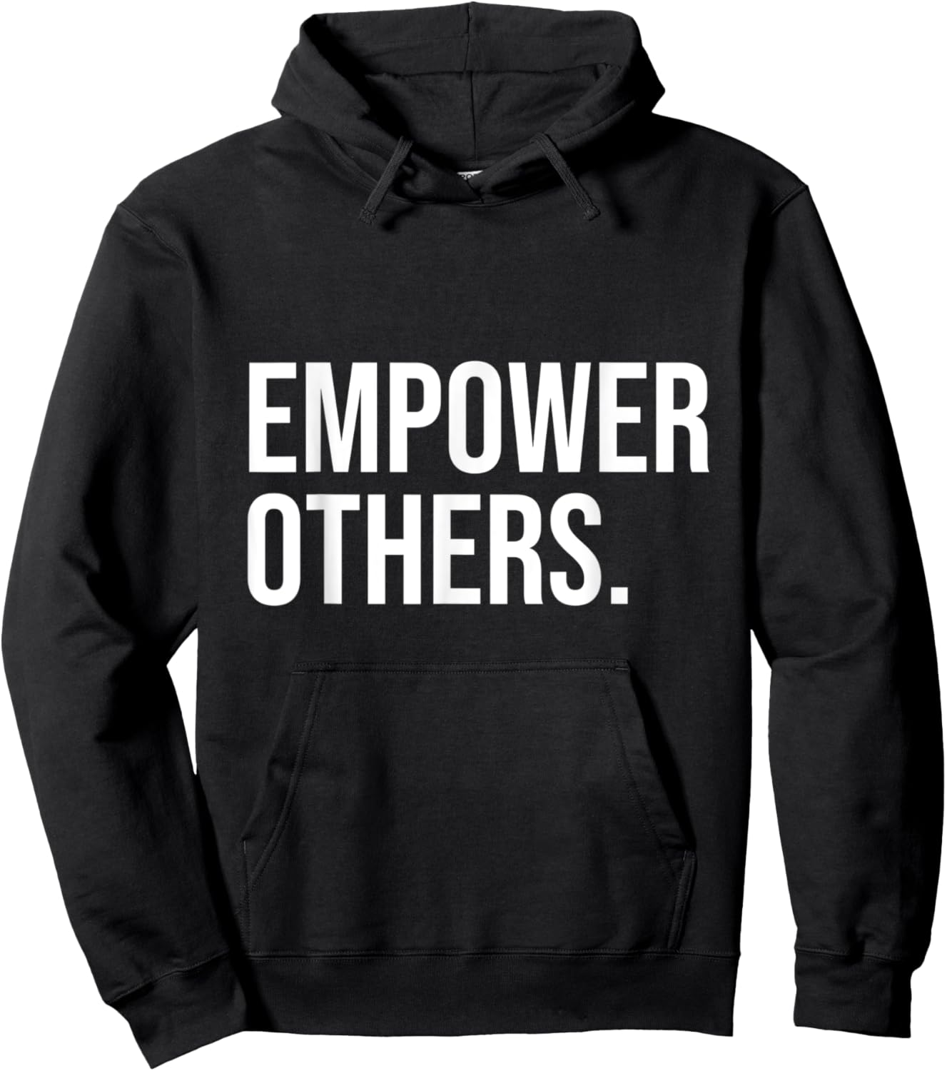 Empower Others Leadership Motivation Boss Mindset Positivity Hoodie - Hoodie | Black