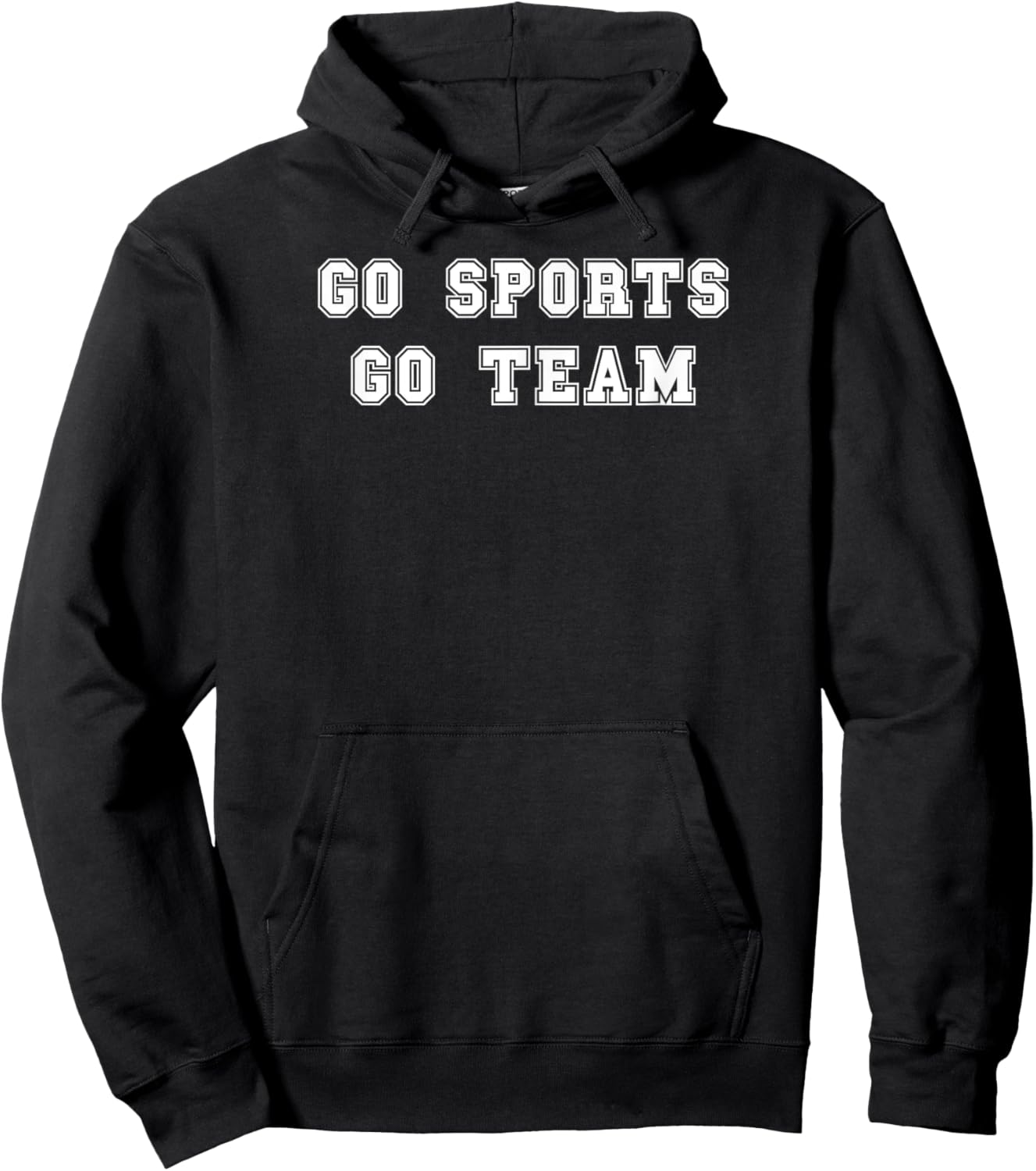 Go Sports Go Team Hoodie - Hoodie | Black
