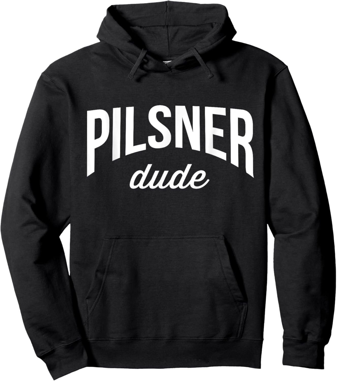 Beer Drinking Pilsner Dude Hoodie - Hoodie | Black