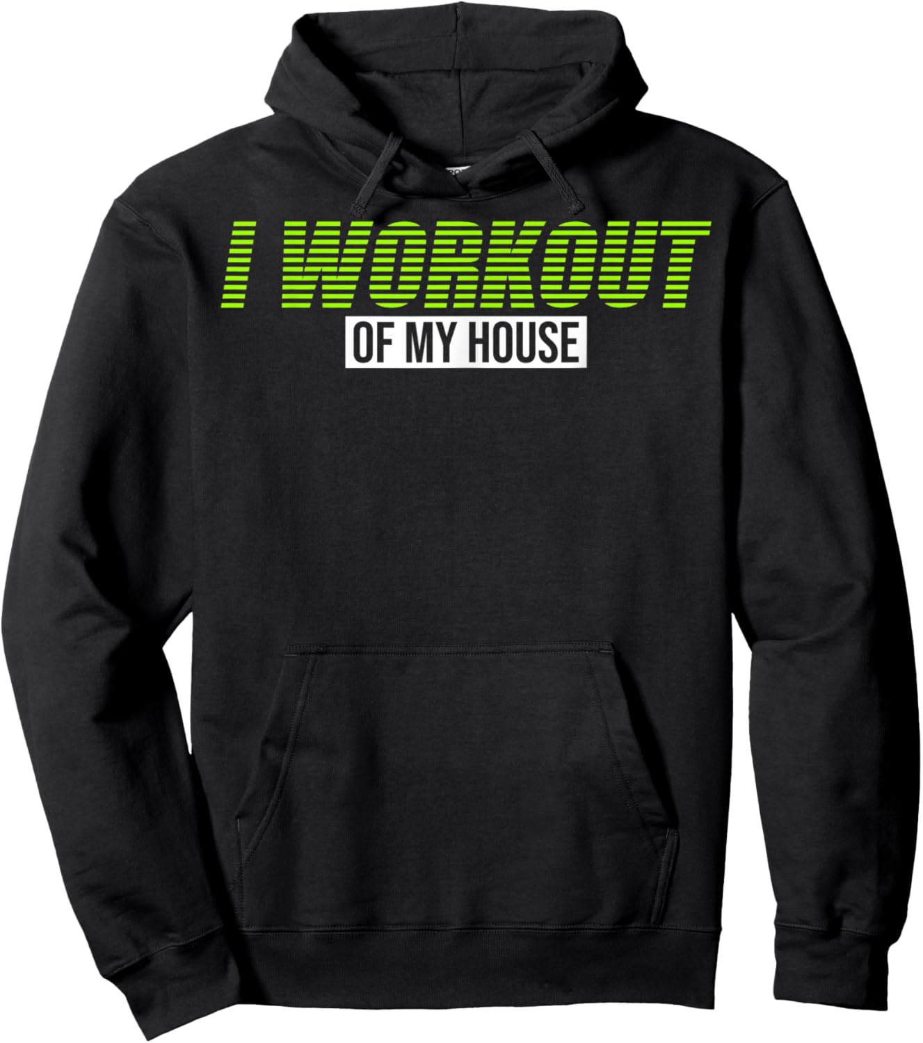 Gym Lovers I Workout Of My House Gym Teachers Gym Rats Women Kids Hoodie - Hoodie | Black
